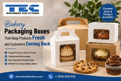 Bakery Packaging Boxes That Keep Products Fresh and Customers Coming Back